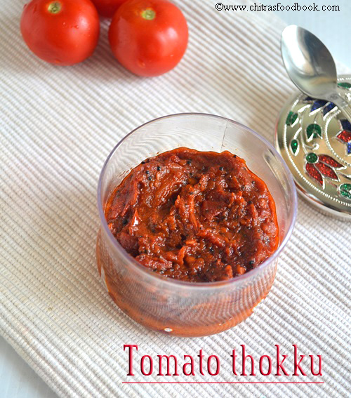 Tomato thokku without onion garlic