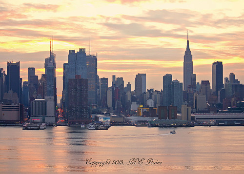 new york sun skyline sunrise reflections dawn skyscrapers state manhattan views “new city” jersey” “empire “hudson building” river” “golden “magic hour” “midtown” “weehawken