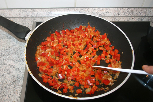 26 - Paprika anbraten / Braise bell pepper