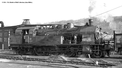 train germany eisenbahn railway zug db steam dampflokomotive prussian rottweil deutschebundesbahn t18 464t br78 0781922