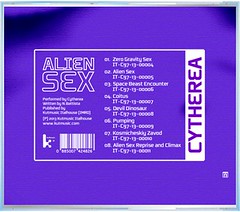 Cytherea - Alien Sex CD back