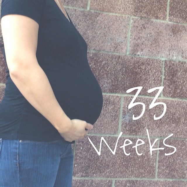 #33weeks only 7 more to go!!  #pregnant #babynumber3 #readyornothescoming @readysetren