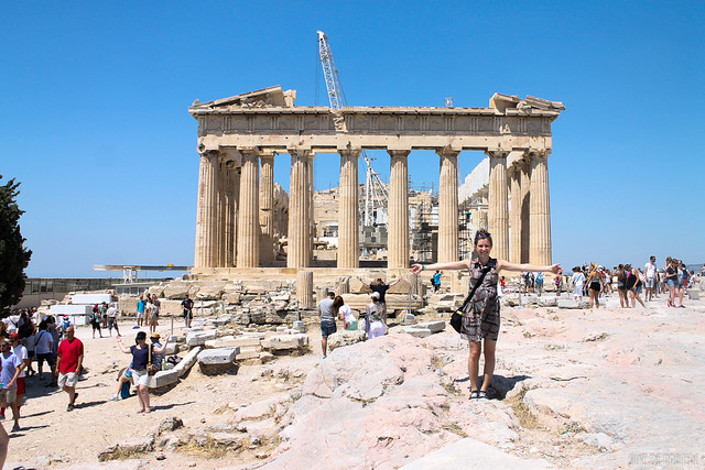 Griekenland 2015  |  Dag 2: Athene: Parthenon & Akropolis, Plaka.