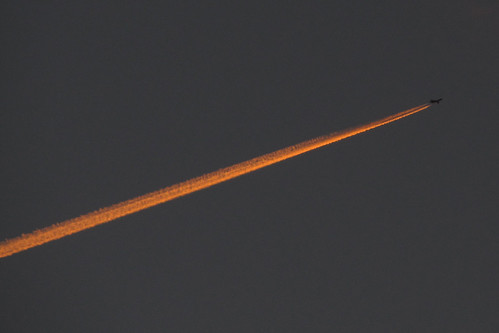 sunset ohio airplane photography evening contrail dusk aircraft altitude aviation cruising cargo oh glowing fdx fedex nightfall freighter md11 planespotting federalexpress md11f offairport blanchester n620fe fdx913
