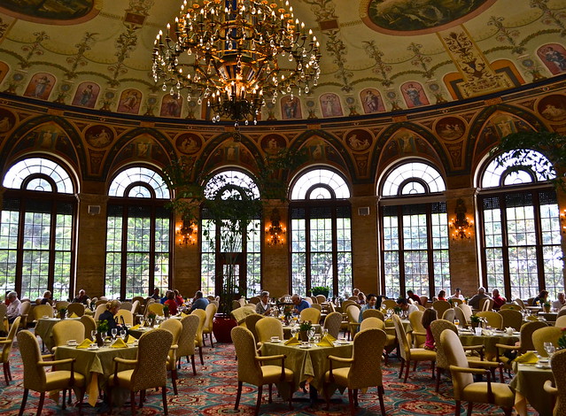The Circle Room at The Breakers Hotel, Palm Beach, Florida 