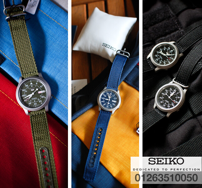 Seiko SNK809,SNK807,SNK805 quân đội automatic và Timex Weekender giá rẻ . - 2