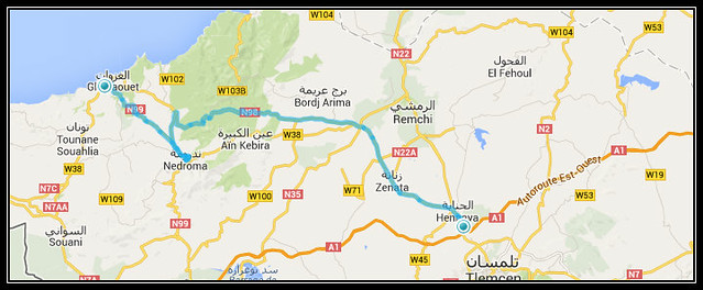 Con las ruedas en Argelia. Comienza la odisea argelina, primera etapa Tlemcén. - Mon Tour D'Algérie: Argelia, Túnez y Francia a pedales. (CONSTRUCCIÓN) (9)