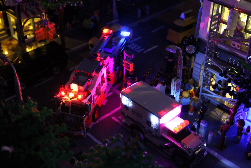 LegoNYC Night Scenes