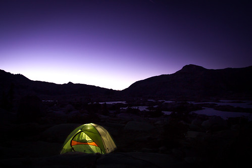 california camping sunset hiking laketahoe tent backpacking rei desolationwilderness southlaketahoe lakealoha christianarballo