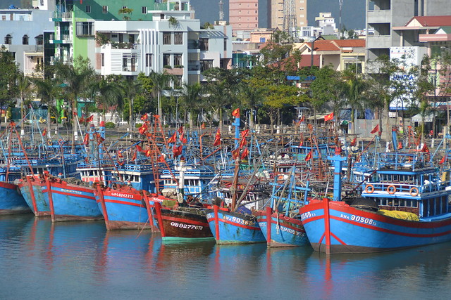 Boats, Danang, Vietnam