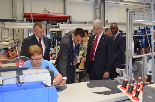 Governor Snyder continues European investment mission in Germany, visiting Eissmann Automotive