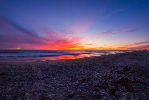 ocean california sunset sky beach night colorful unitedstates coronado silverstrand pwpartlycloudy