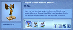 Dragon Slayer Heroine Statue