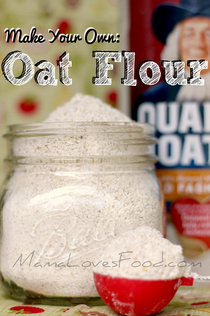 Make Your Own Oat Flour