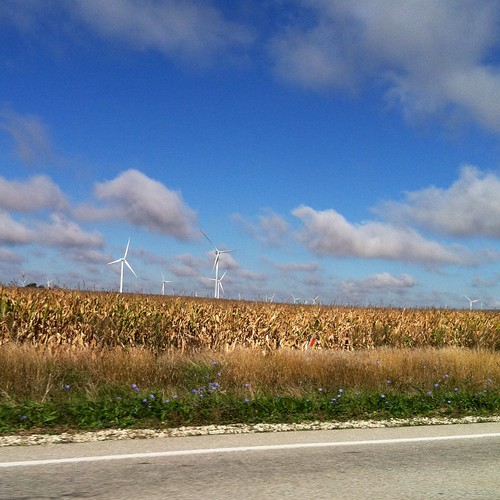 sky industry grass cornfield farm prairie turbine windturbine iphone turbinefarm uploaded:by=flickrmobile flickriosapp:filter=nofilter