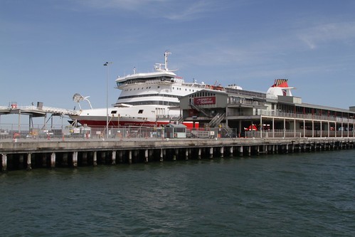 Spirit of Tasmania II moored at Station Pier