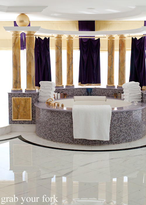 Bathtub in the Presidential Suite of Burj Al Arab, Dubai