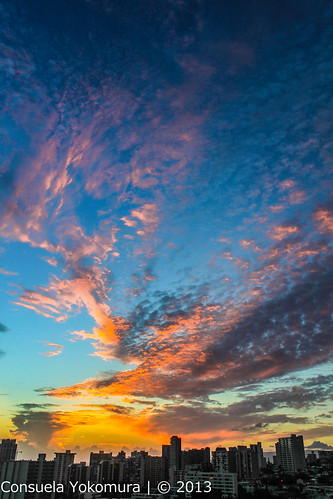 sunset sky clouds honolulu makiki project365