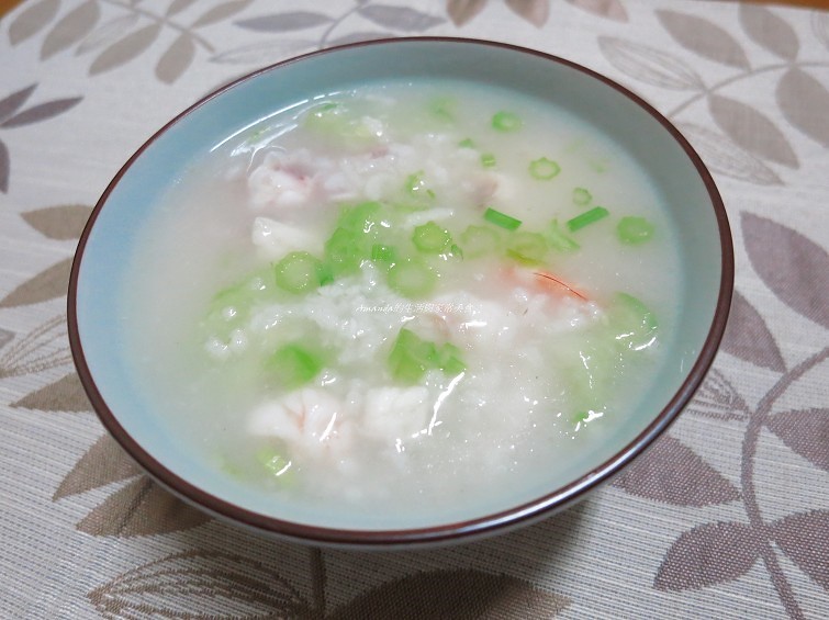 絲瓜海鮮粥 (1)