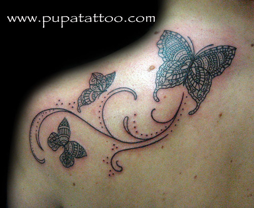 Tatuaje Mariposas, Pupa Tattoo, Granada by Marzia PUPA Tattoo