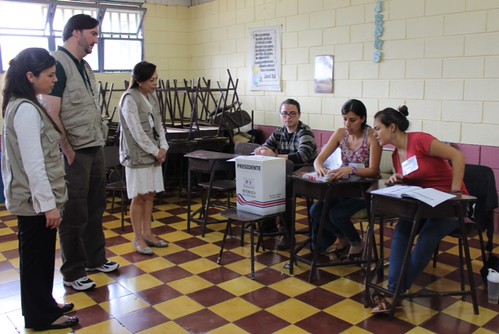Misión de Observación Electoral de la OEA en Costa Rica visitó centros de votación