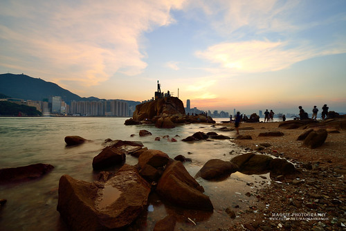 sunset beach landscape hongkong 鯉魚門 leiyuemun鯉魚門