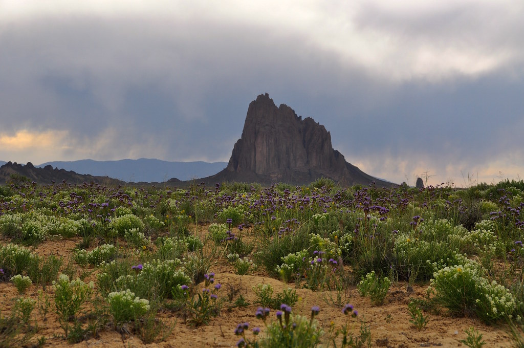 A Slightly Unusual Gem in the Middle of the Desert - Shiprock