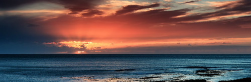 blue autumn england orange seascape fall beach sunrise canon landscape unitedkingdom scarborough northyorkshire 24105 eos550d