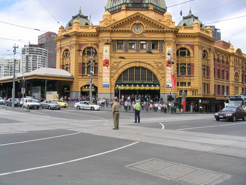 Remembrance Day 2005, Melbourne - Flinders/Swanston Streets