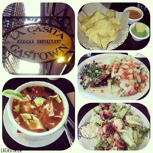 Mexican food adventure 2 lacasita mexican vancouver tortilla soup guacamole salsa tostitos vancouver BC
