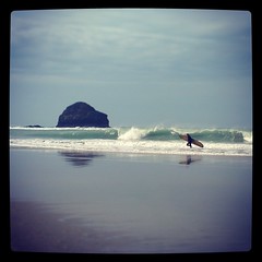 #surfer #gullrock #Trebarwith #surf #cornwall #beach