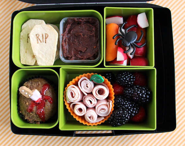 4th Grader Halloween Bento #812