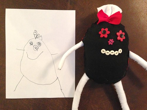 simple sewing - monster monster