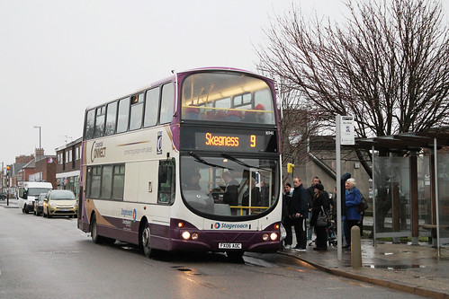 lincolnshire wright stagecoach louth skegness mablethorpe volvob7tl