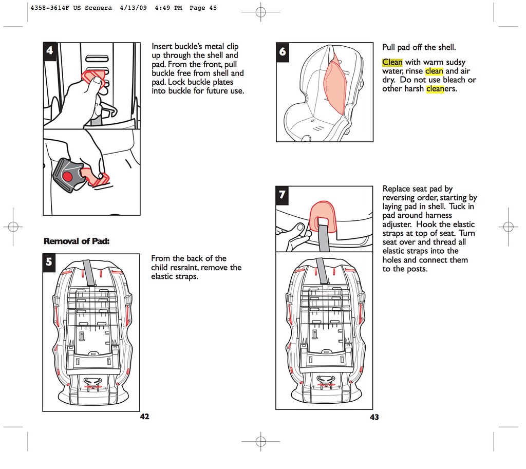 how to put car seat back togther?