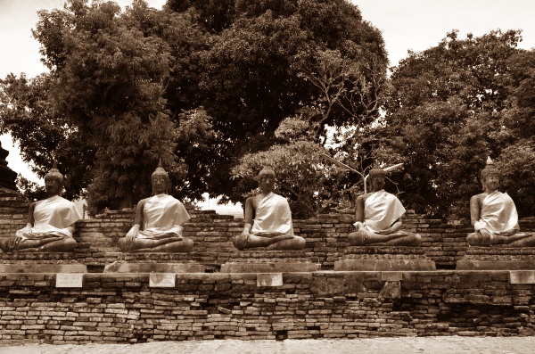 Sitting Buddha Statues