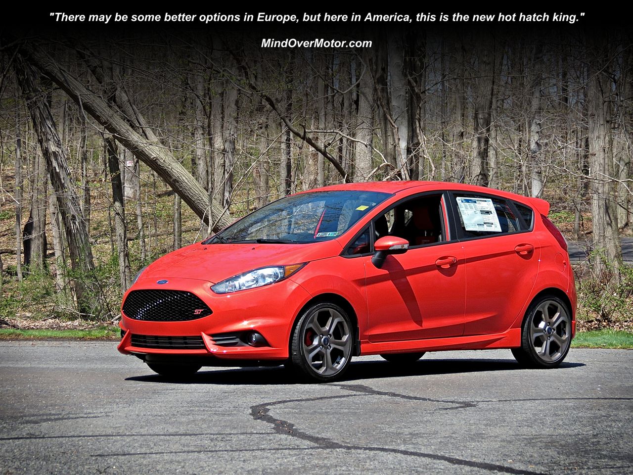 Molten Orange Ford Fiesta ST Reviewed by Mind Over Motor