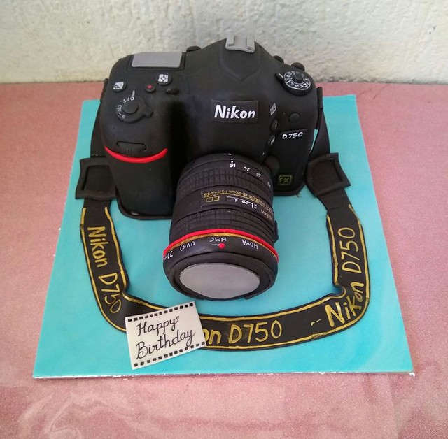 Nikon D750 Cake by Nikita Kolhapure of Nikkz Cakes & Confectionery
