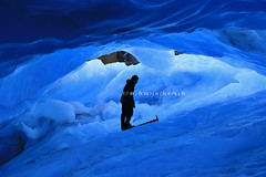 ice cave, fox glacier