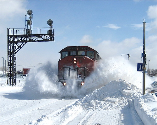 winter snow cn quebec montreal dorval canadiannational gmd cowl sd50f cn5434 montrealsub