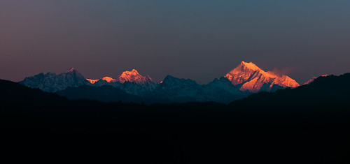 nepal panorama india mountain nature sunrise landscape dawn view peak himalayas sikkim gangtok himal kangchenjunga 2013