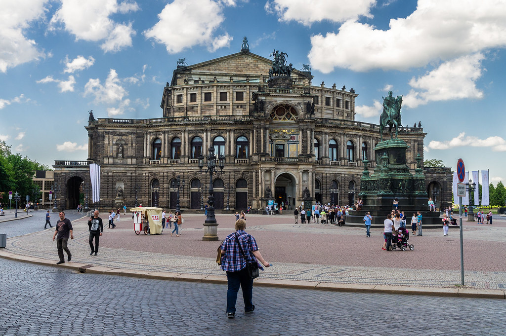 Theaterplatz e Semperoper