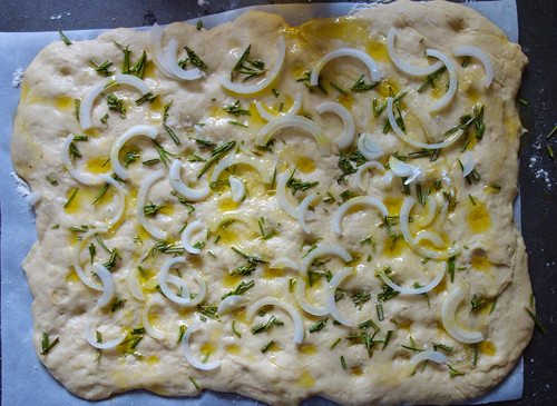 Sourdough focaccia