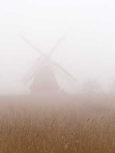 mist windmill sunrise thenetherlands groningen omd noordermolen olympusm45mmf18
