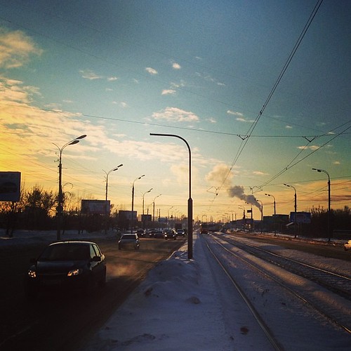 winter sunrise square industrial squareformat ижевск iphoneography instagramapp