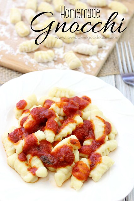 Homemade Gnocchi - an Italian potato dumpling that is easy to make at home and tastes great in your favorite recipes! #Italian #PotatoRecipe #dumpling