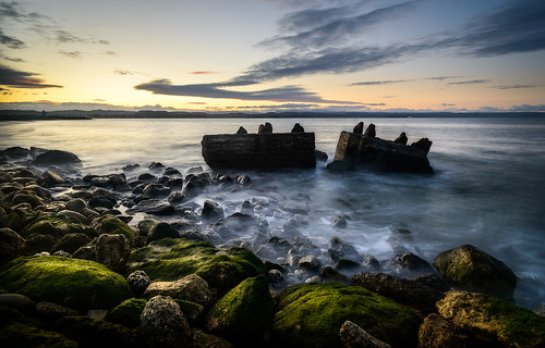 ahuriri clouds dusk hawkesbay light longexposure moss napier newzealand rocks sky sunset tide water caldwell ankh