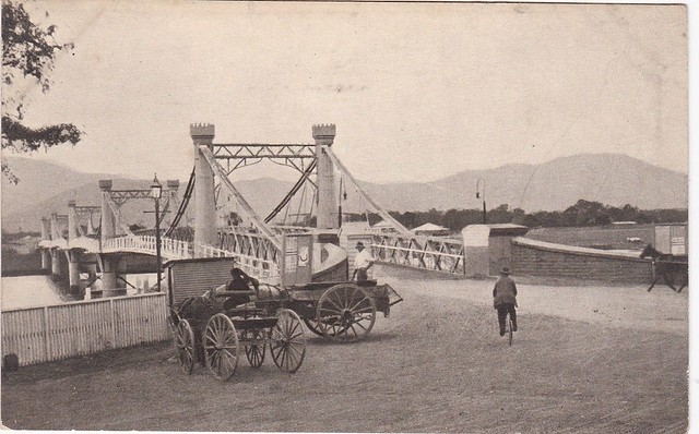 Fitzroy Bridge, Rockhampton, Qld - early 1900s
