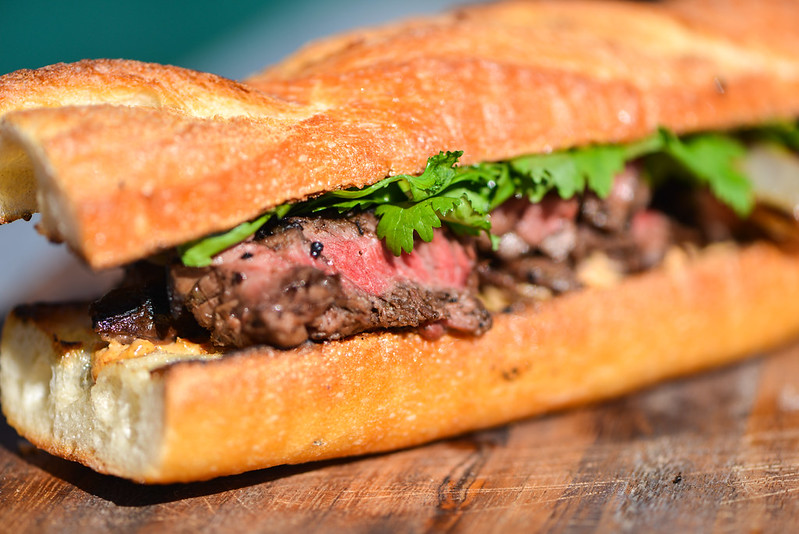 Jalapeño Hanger Steak Sandwich