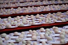 Eggs prepared before the lantern festival, Ciyou Temple, Taipei, Taiwan - 松山慈祐宮, 台北, 台湾
